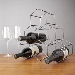 Geo Counter Top Wine Rack By Viski®