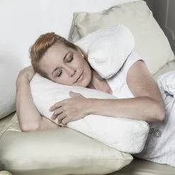 Avana Uno Adjustable Memory Foam Snuggle Pillow For Side Sleepers