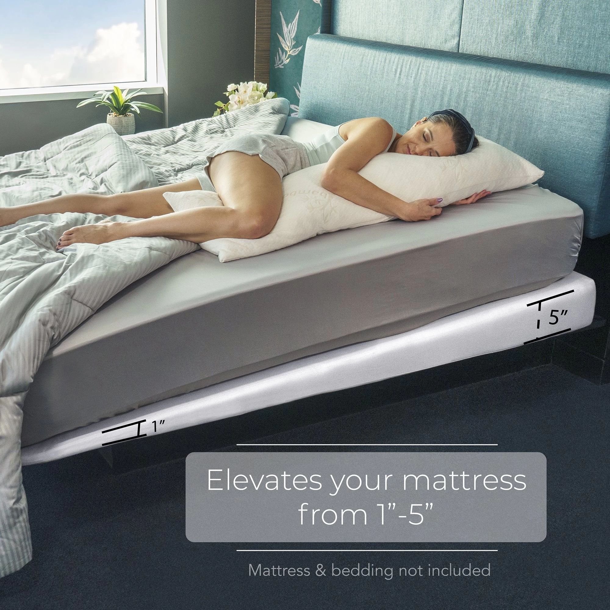 Avana Mattress Elevator Under Bed 5-Inch Gentle Incline Foam Support - Image 2