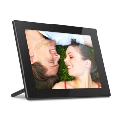 10” WiFi Digital Photo Frame With Touchscreen LCD And 16GB Memory