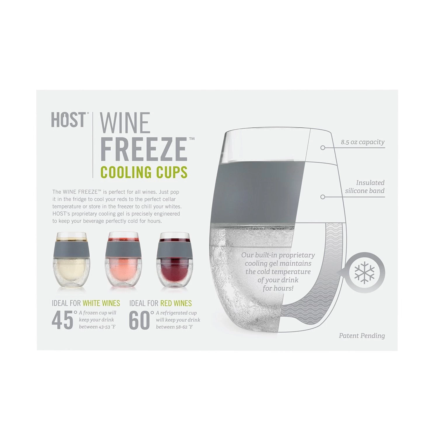 Wine FREEZE⢠Cooling Cups (set Of 2) - Image 19