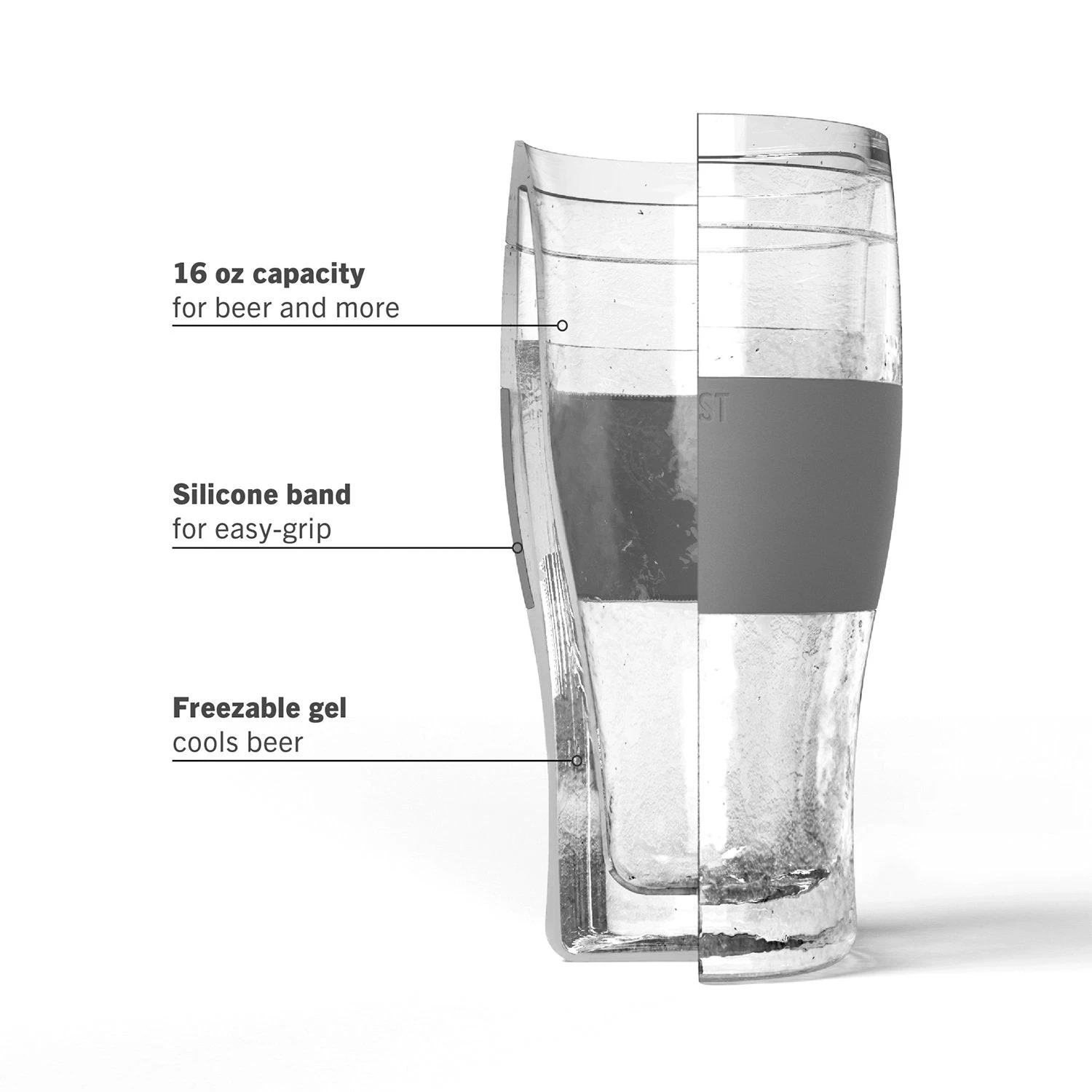 FREEZE⢠Cooling Pint Glass - Image 6