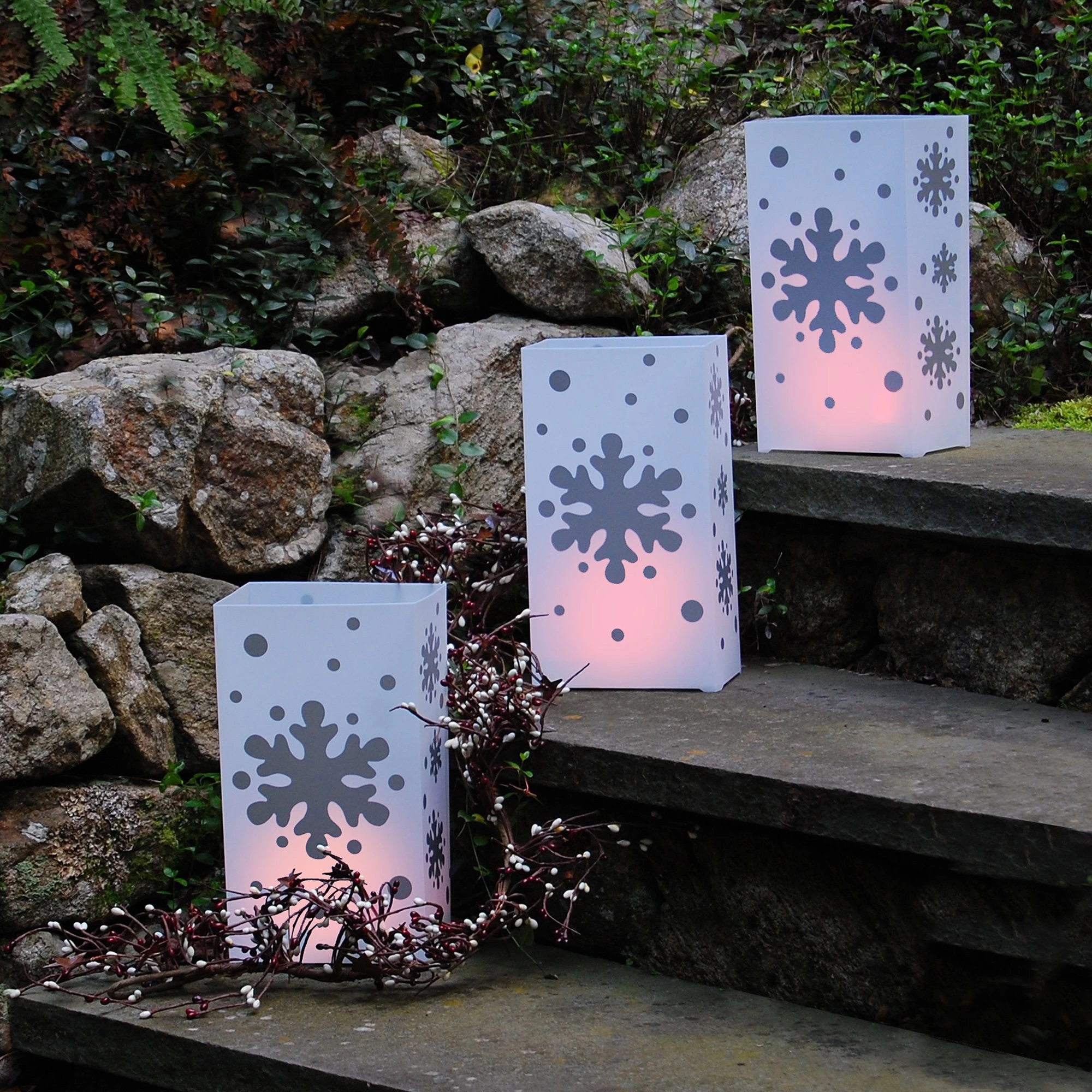 Solar Powered Luminaria Kit - Image 3