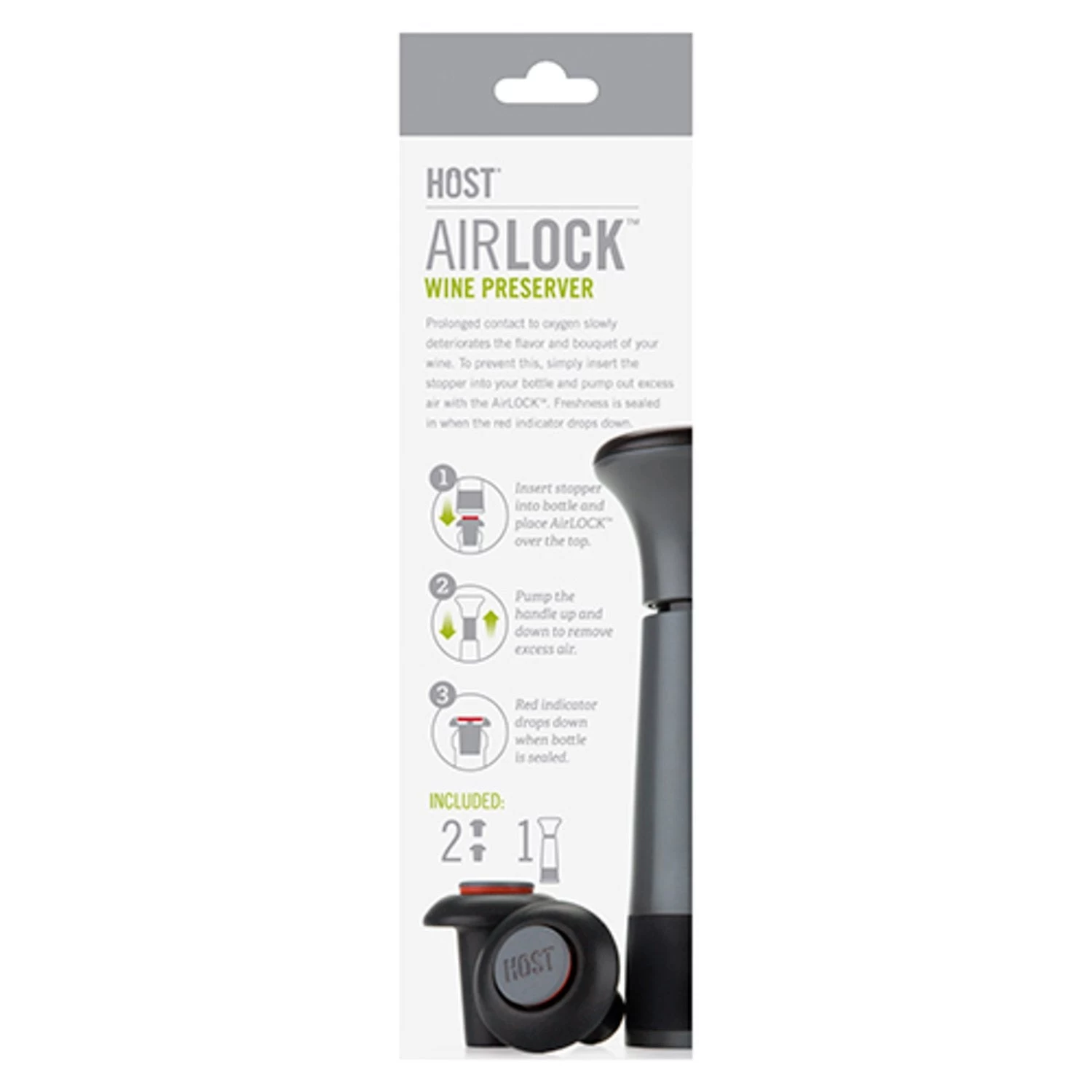 AirLOCK™ Wine Preserver By HOST® - Image 4