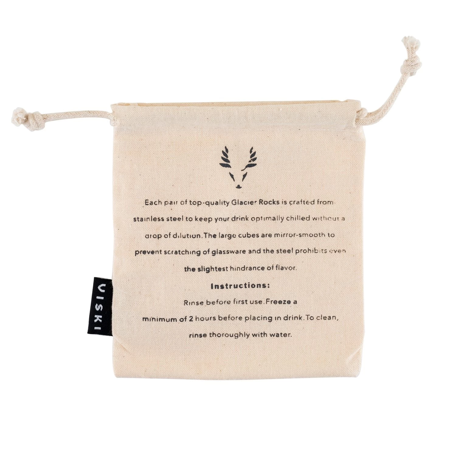 Glacier RocksĀ® Large Stainless Steel Cubes By ViskiĀ® - Image 3