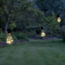 Electric String Lights With Soft White Fairy Lights