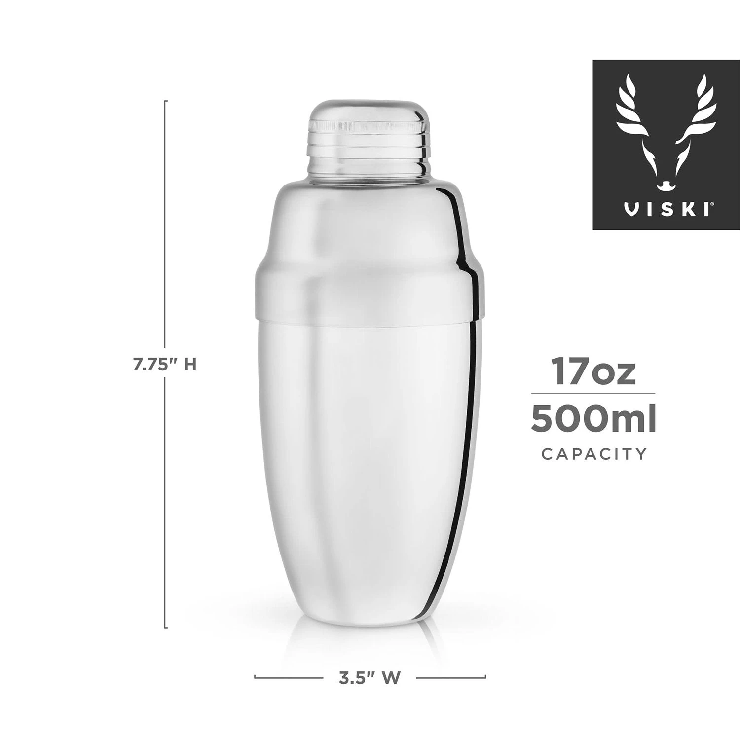 Heavyweight Cocktail Shaker By ViskiĀ® - Image 12