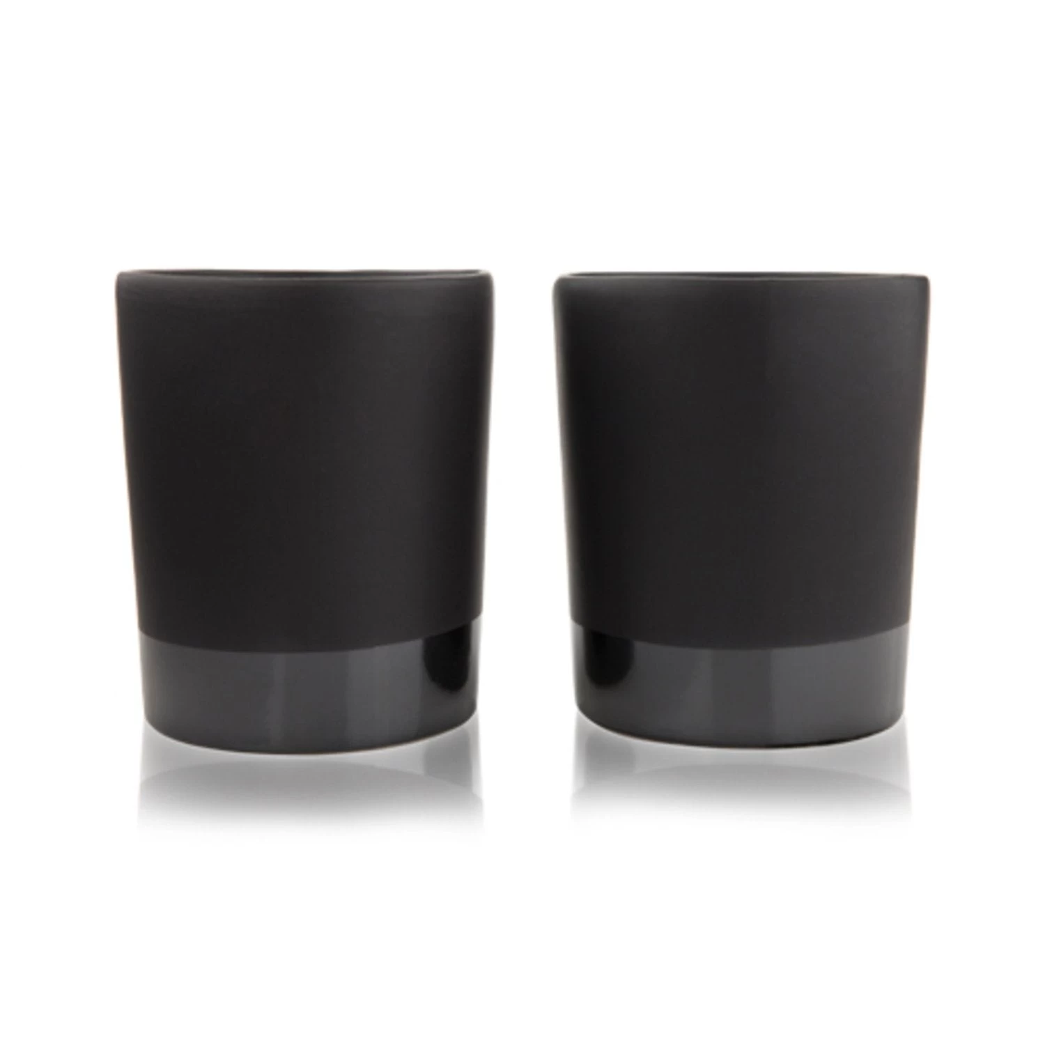 Black Stoneware Tumblers By Viski®