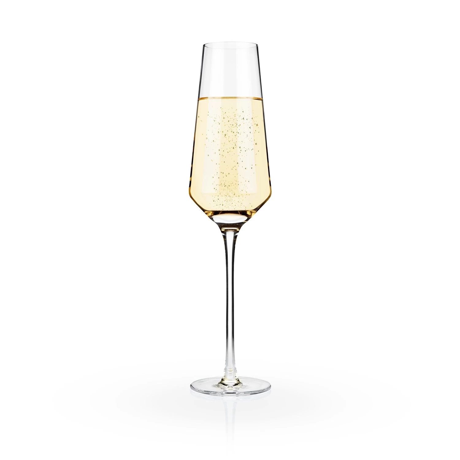 Angled Crystal Champagne Flutes By Viski® - Image 8