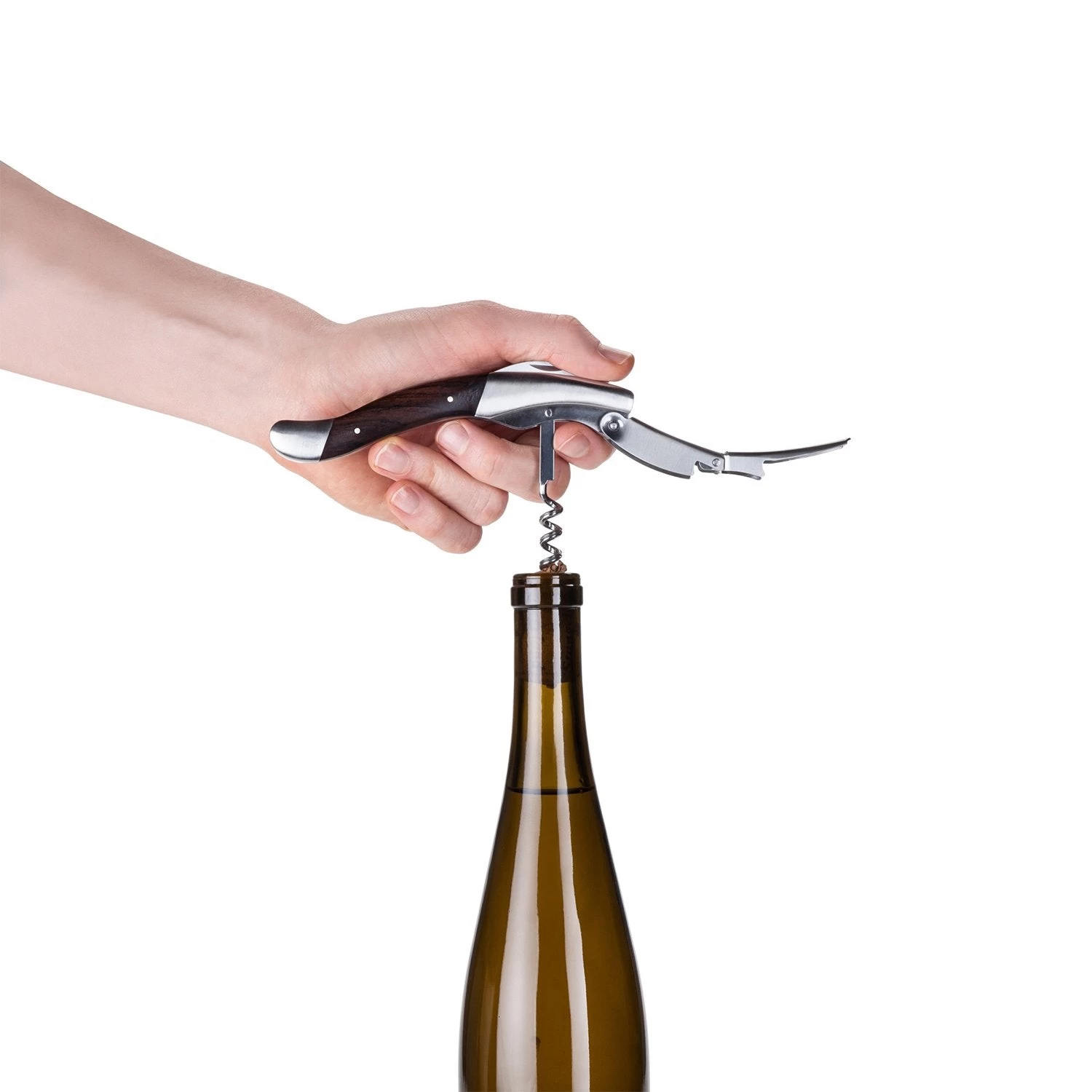 Admiral⢠Oversized Double Hinged Corkscrew By Viski® - Image 5