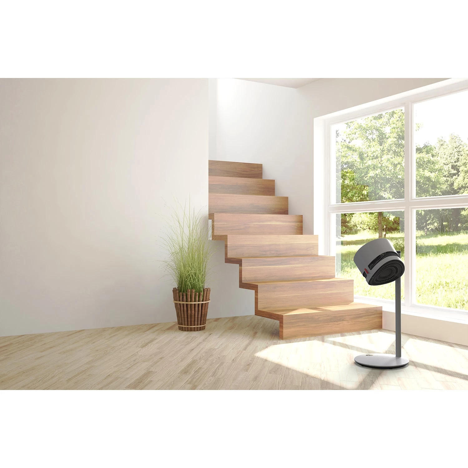 BONECO 2-In-1 Direct Or Indirect Cooling Air Shower Fan With Bluetooth Control - Adjustable Height To 33.5" - Image 18