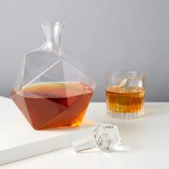 Faceted Crystal Liquor Decanter By Viski®