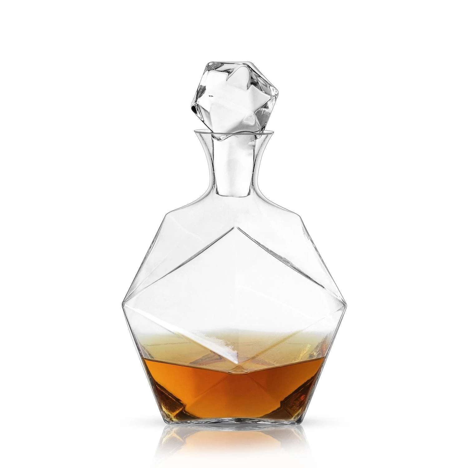 Faceted Crystal Liquor Decanter By Viski® - Image 2