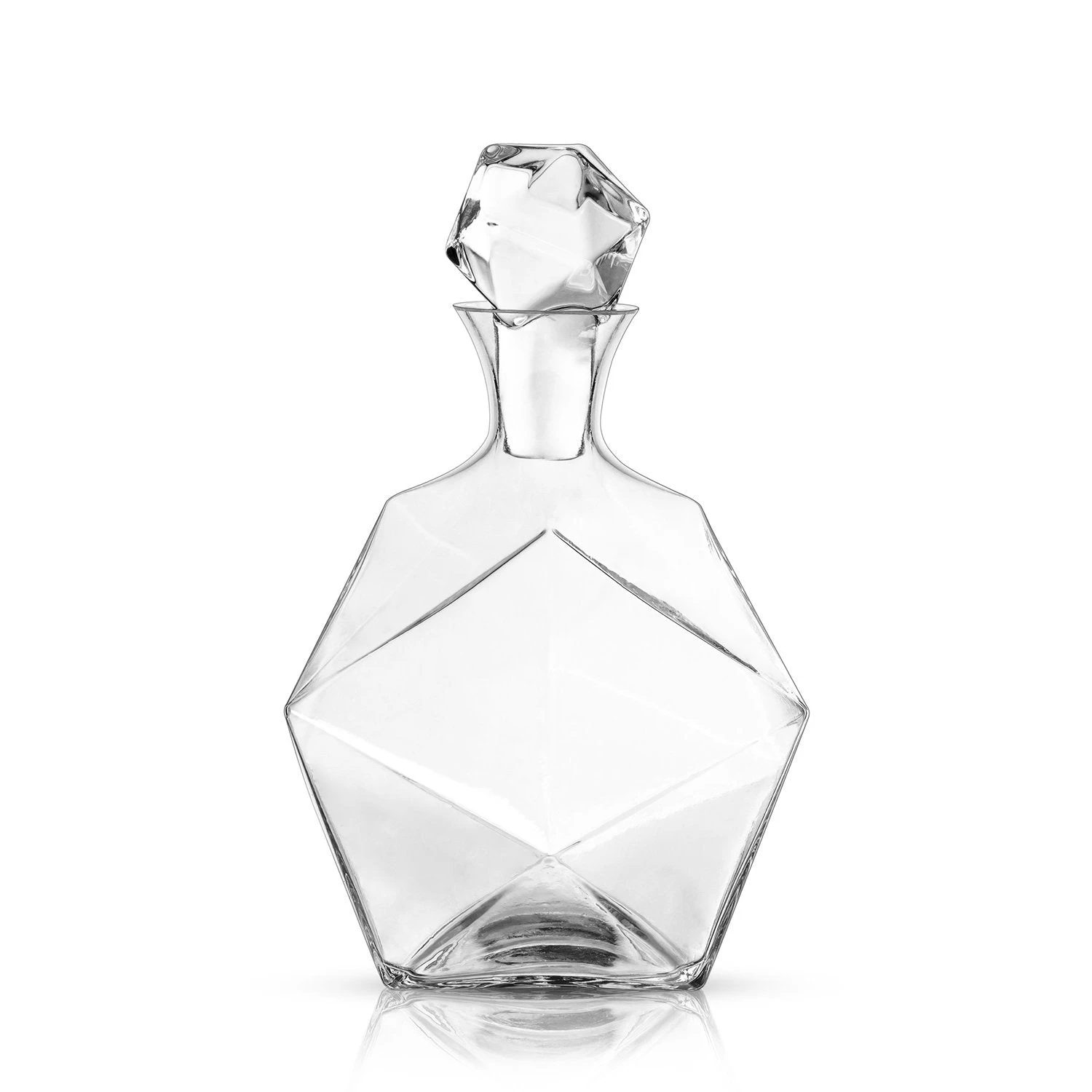 Faceted Crystal Liquor Decanter By Viski® - Image 3