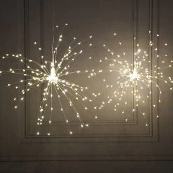 Starburst Battery Operated LED Lights With Remote Control