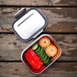 Minimal All Stainless Steel Lunch Box 34 Oz