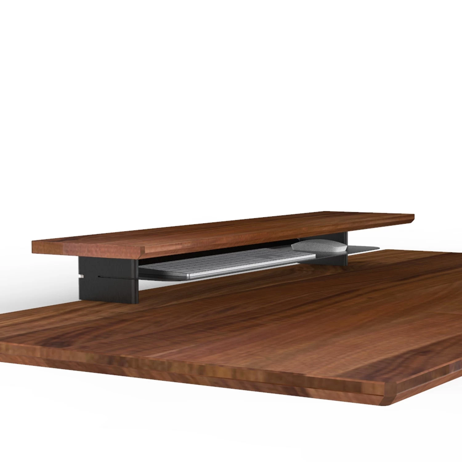 Solid Walnut Monitor Stand Desk Riser - Image 3