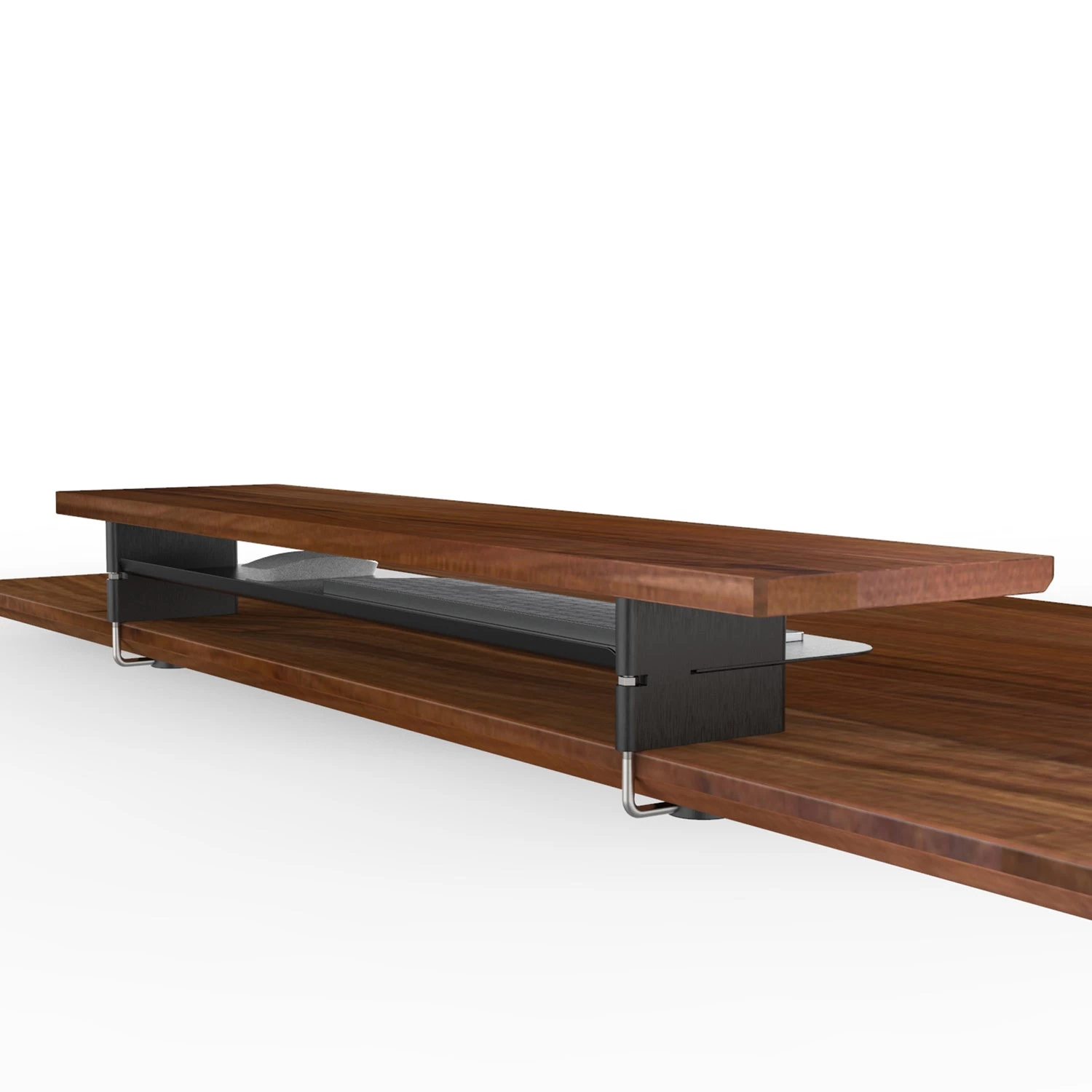 Solid Walnut Monitor Stand Desk Riser - Image 4