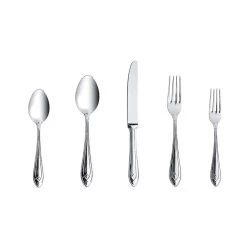 Minimal Stainless Steel Flatware Set Of 20