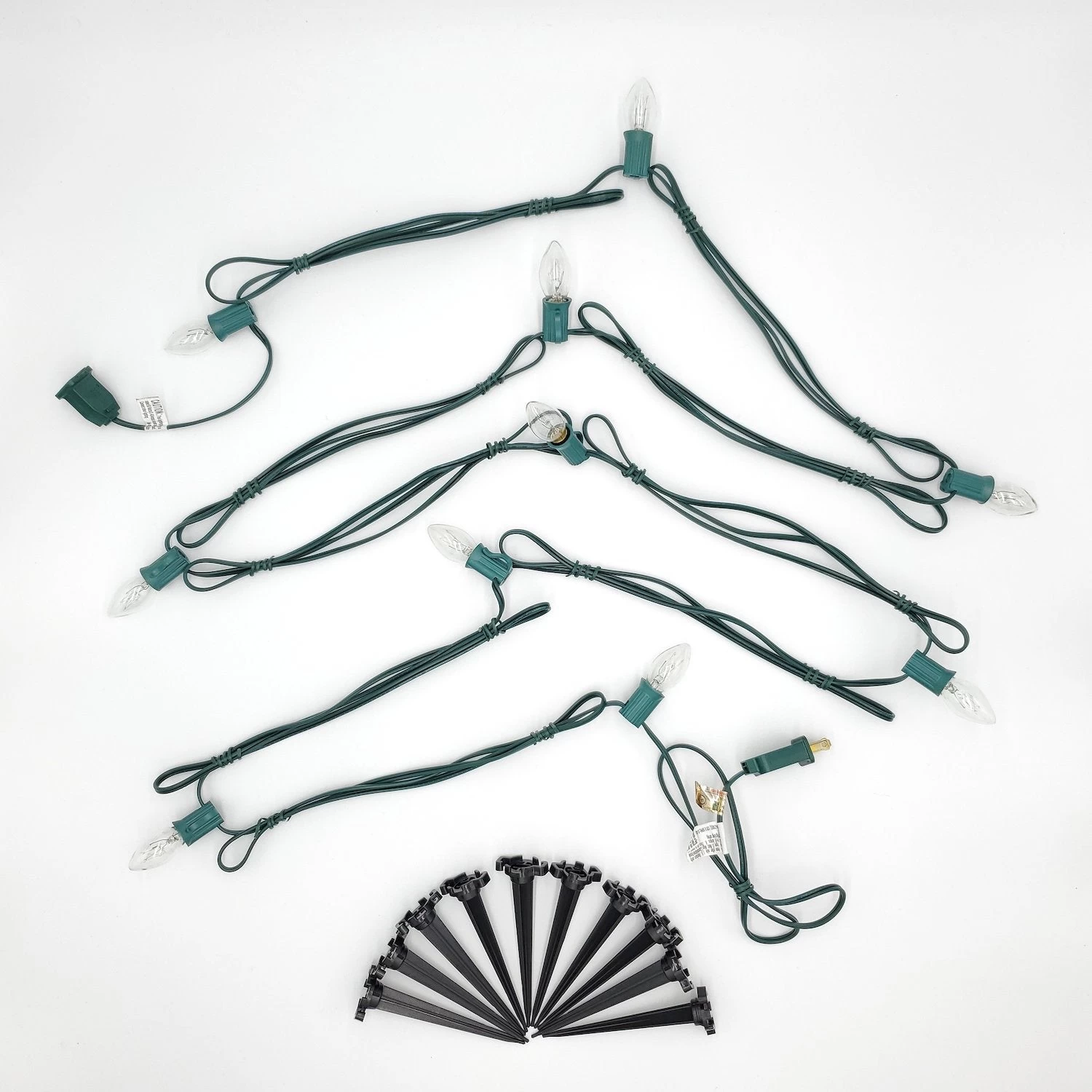 Electric Pathway Lights With 10 Bulbs - Image 8