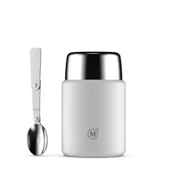 Minimal Insulated 500 Ml Food Jar & Foldable Spoon