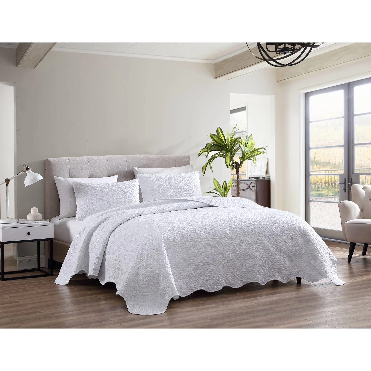 Ivy 3 Piece Bedspread Set - Image 3