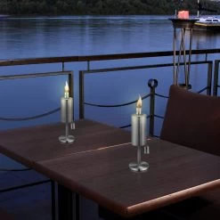 Cylinder TableTop Garden Torch (1 Pc)