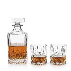 Admiral™ 3-Piece Decanter & Tumbler Set By Viski®