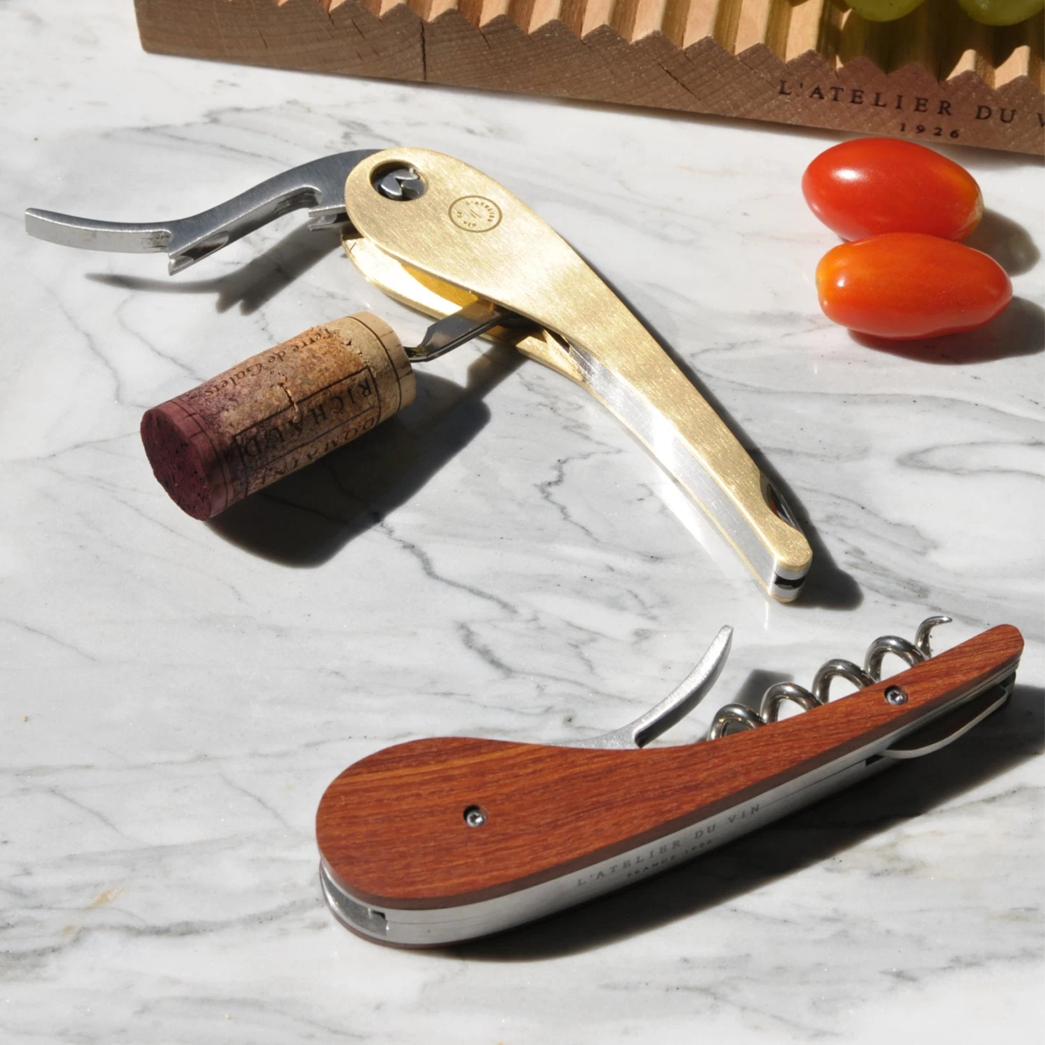 L'Atelier Du Vin - Soft Machine Sommelier Corkscrew In Rosewood - Image 3