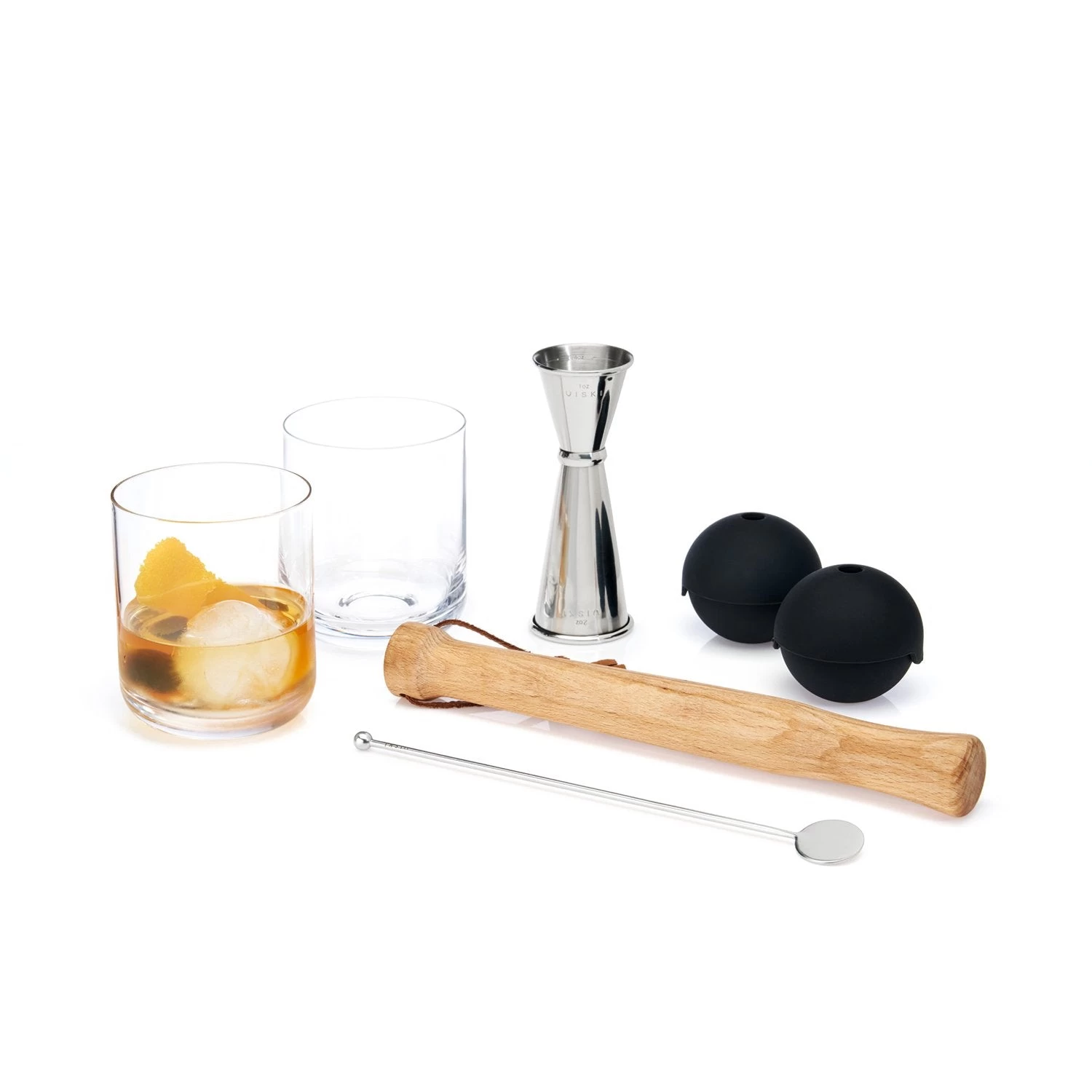 7-Piece Muddled Cocktail Set By Viski®