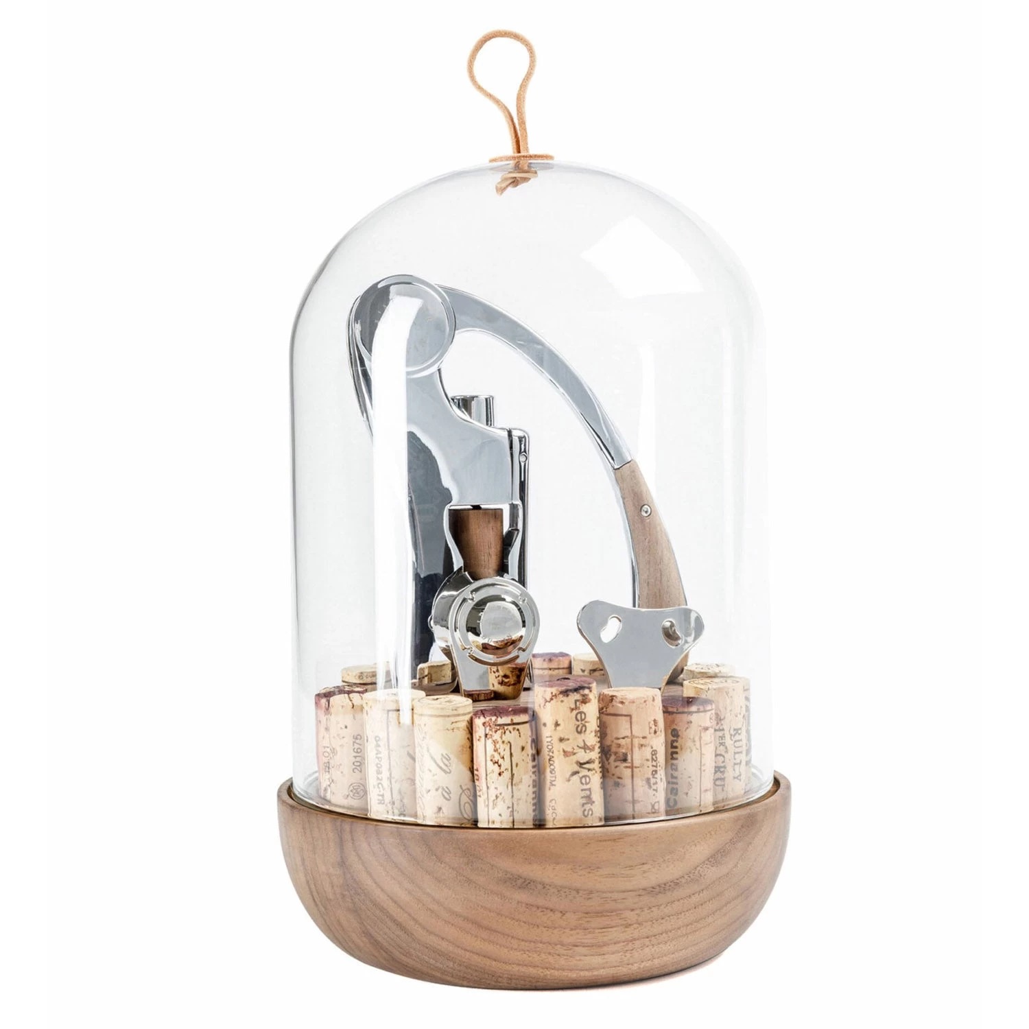 L'Atelier Du Vin - Oeno Motion Groom Walnut Wood, Glass And Steel Corkscrew Set - Image 6