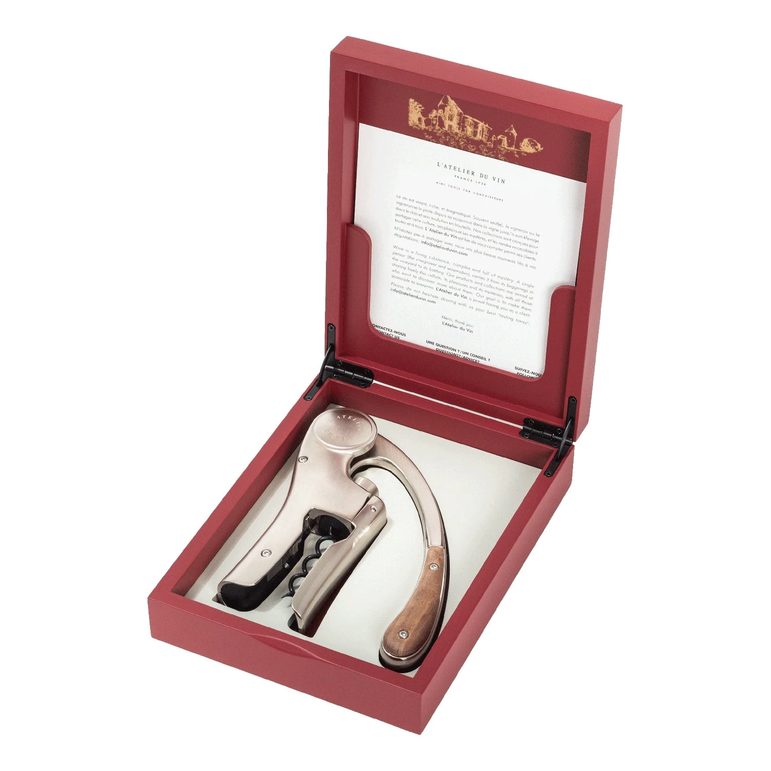 L'Atelier Du Vin - Oeno Motion Trésor Lever Corkscrew Gift Box - Image 5