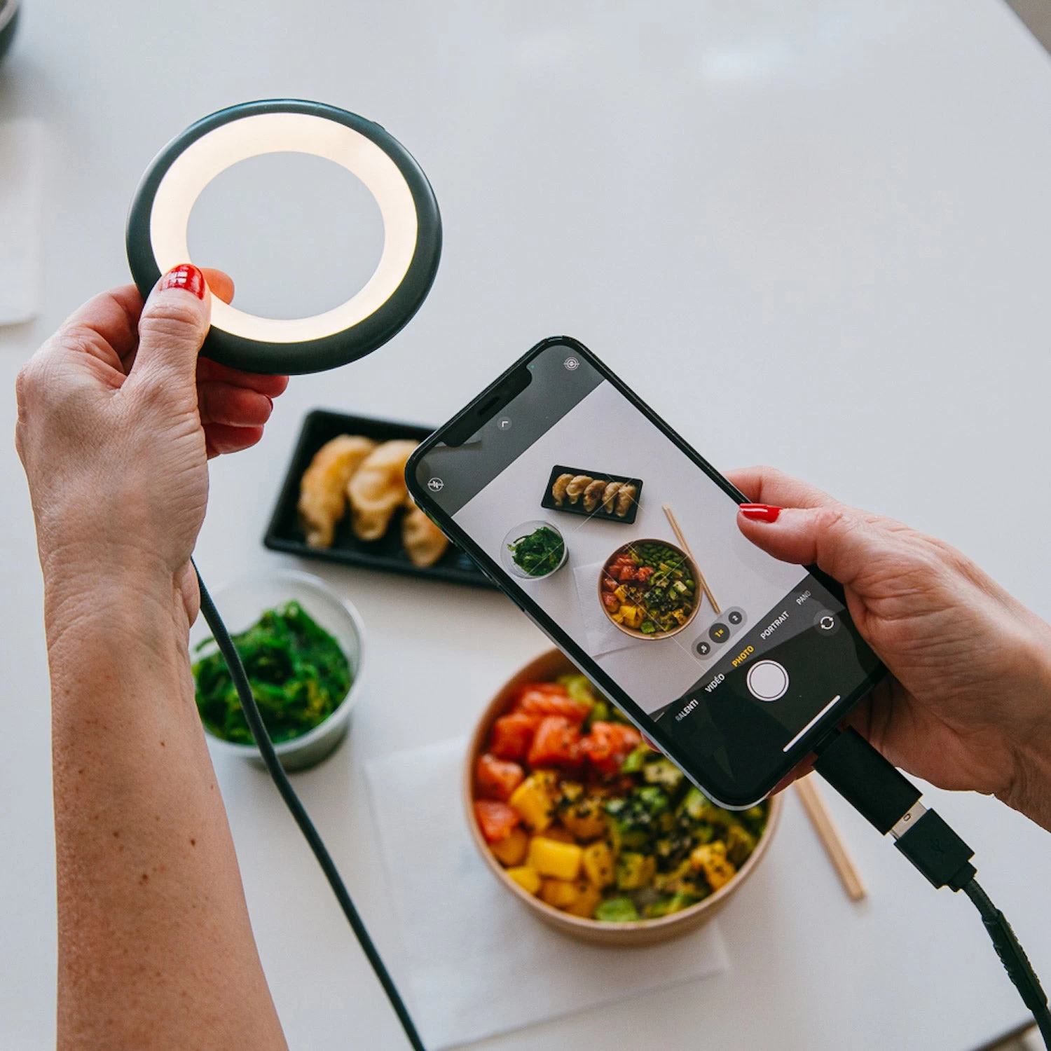 Bily 4000K LED Designer Nomad Ring Light - Image 8