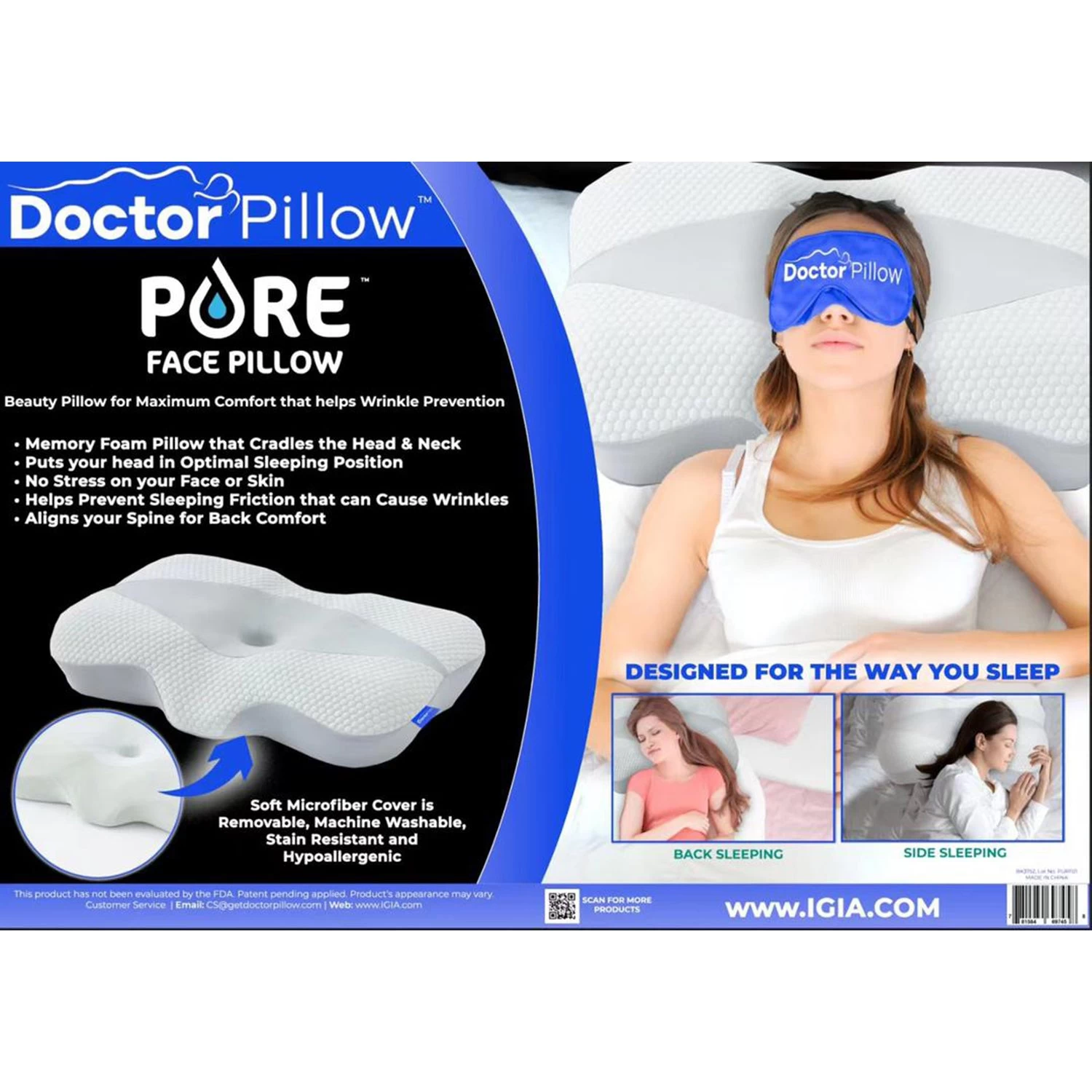 Doctor Pillow Pure Face Pillow - Image 3
