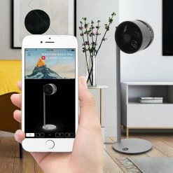 BONECO 2-In-1 Direct Or Indirect Cooling Air Shower Fan With Bluetooth Control - Adjustable Height To 47.6"