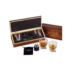 Whiskey Stones Bullets Gift Set