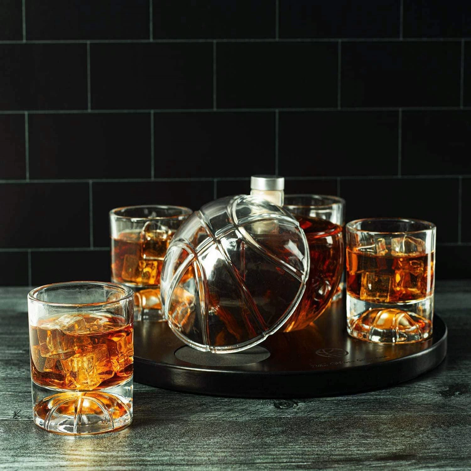 Basketball Decanter Set, Whiskey Scotch Or Bourbon Decanter - Image 4