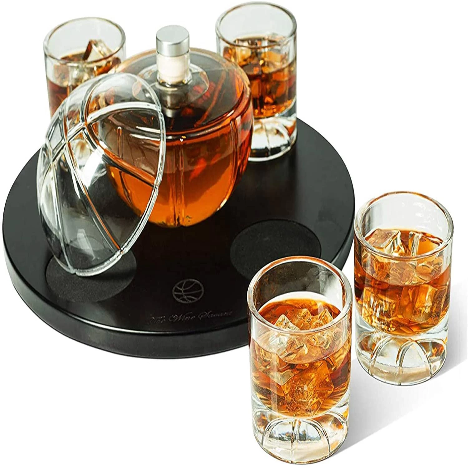 Basketball Decanter Set, Whiskey Scotch Or Bourbon Decanter - Image 5
