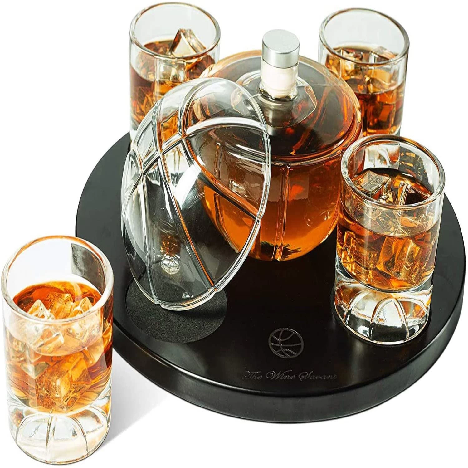 Basketball Decanter Set, Whiskey Scotch Or Bourbon Decanter - Image 6