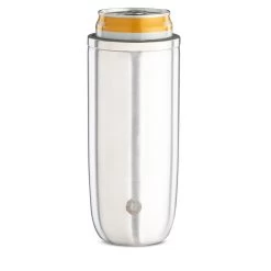 12oz Slim Can Cooler And Cocktail Glass