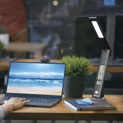 Rise LED Desk Lamp With Digital Display