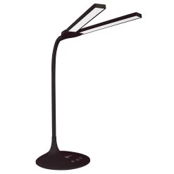 Pivot LED Desk Lamp With Dual Shades