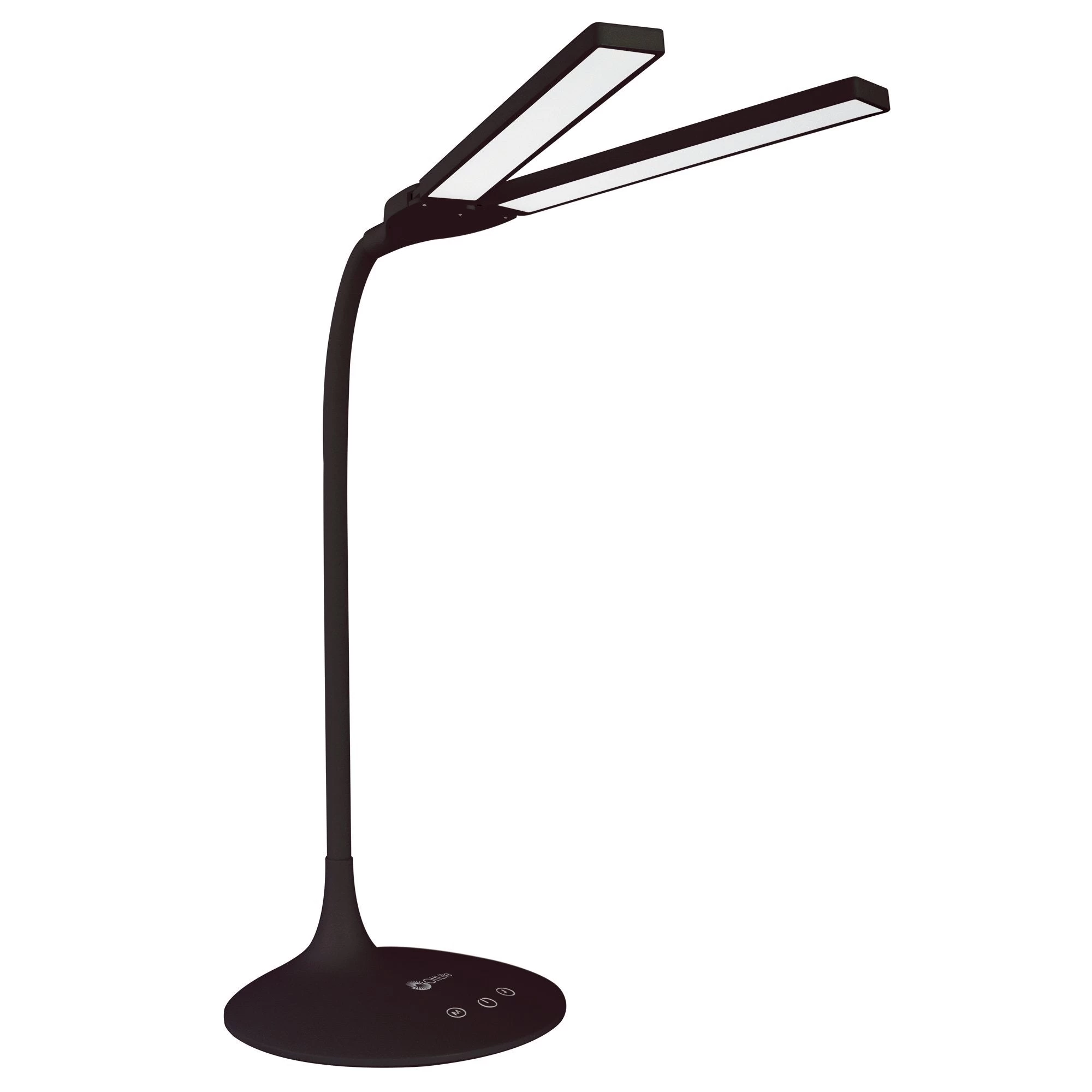 Pivot LED Desk Lamp With Dual Shades
