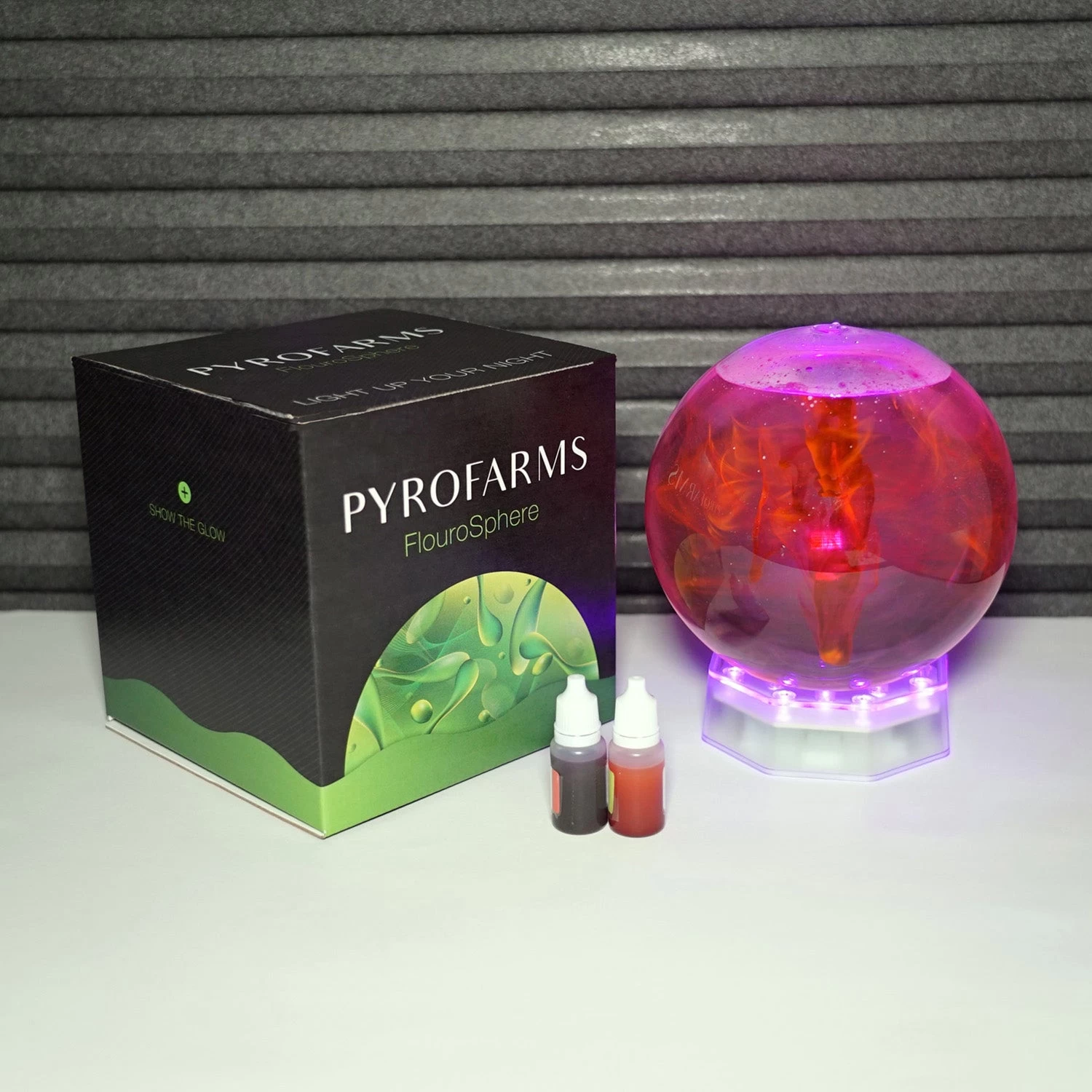 The FluoroSphere - A Fluorescent Light Show With Colorful FluoroGel - Image 5