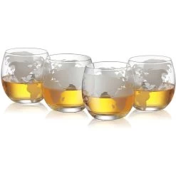 Globe Glasses Set Of 4