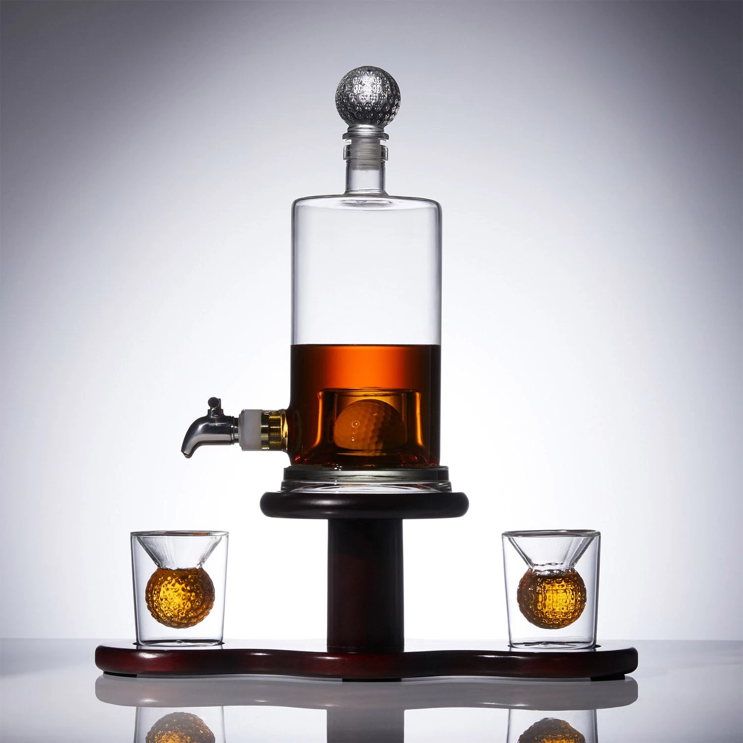 Golf Themed Whiskey Decanter Set - Image 2