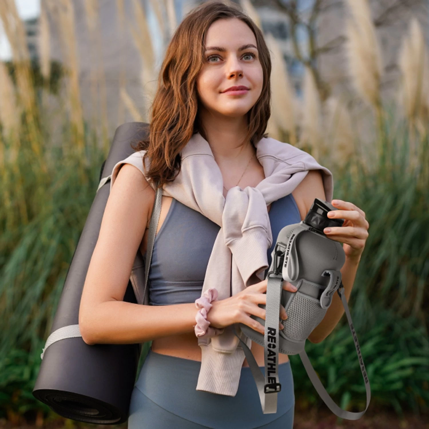 Reathlete DRINQ Half-Gallon Water Bottle With Pockets - Image 14