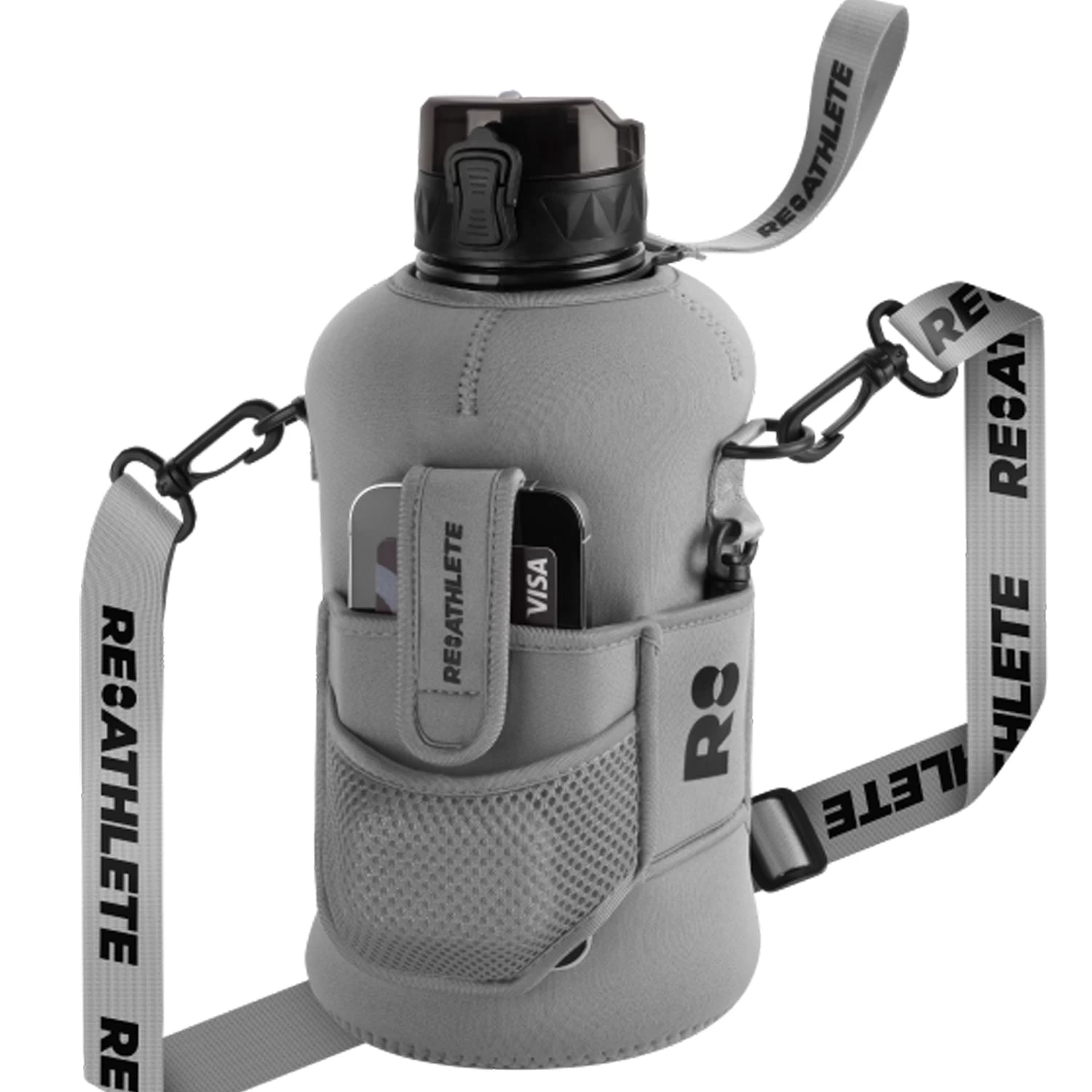 Reathlete DRINQ Half-Gallon Water Bottle With Pockets - Image 11