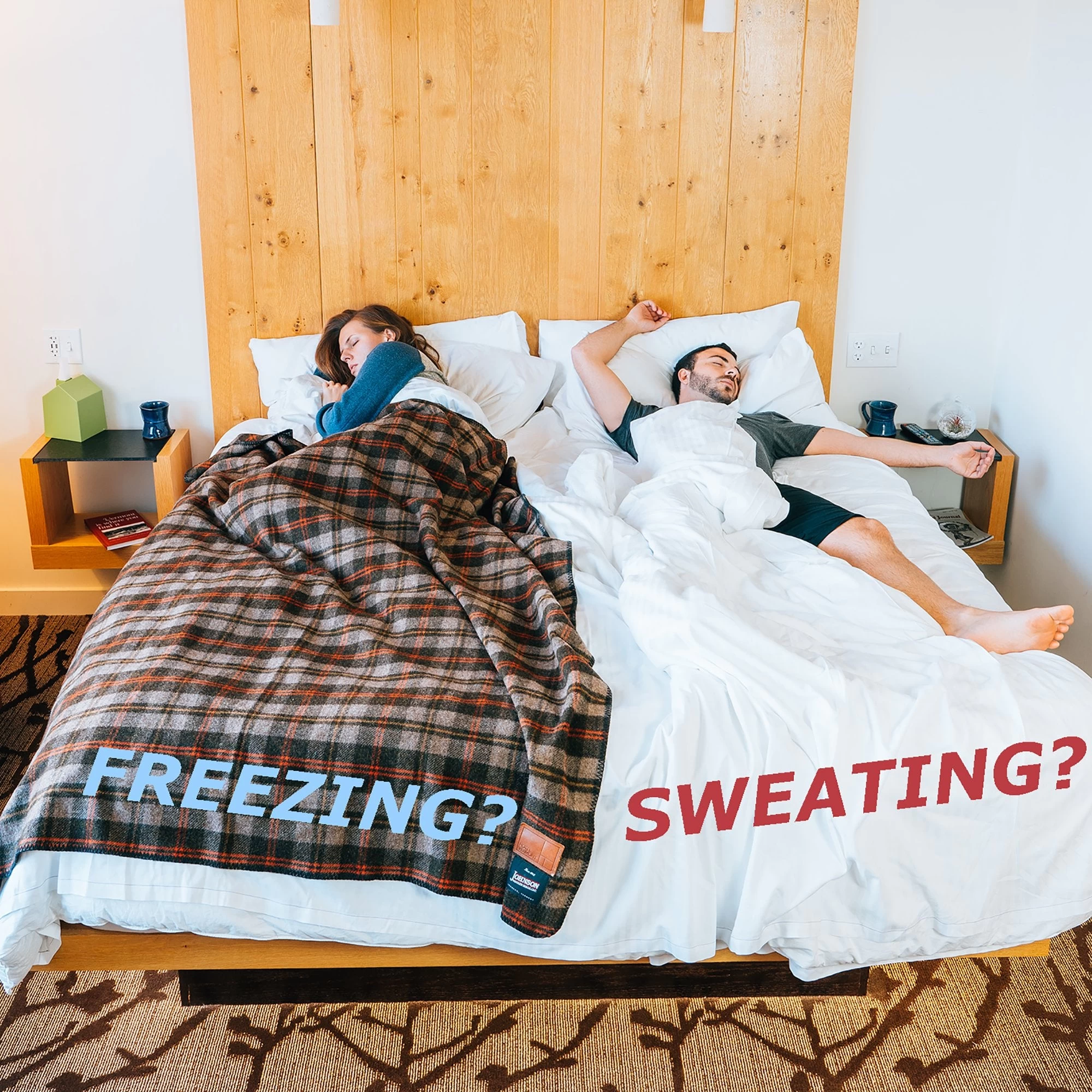 Komforte Dual Zone Couple's Comforter - Image 3