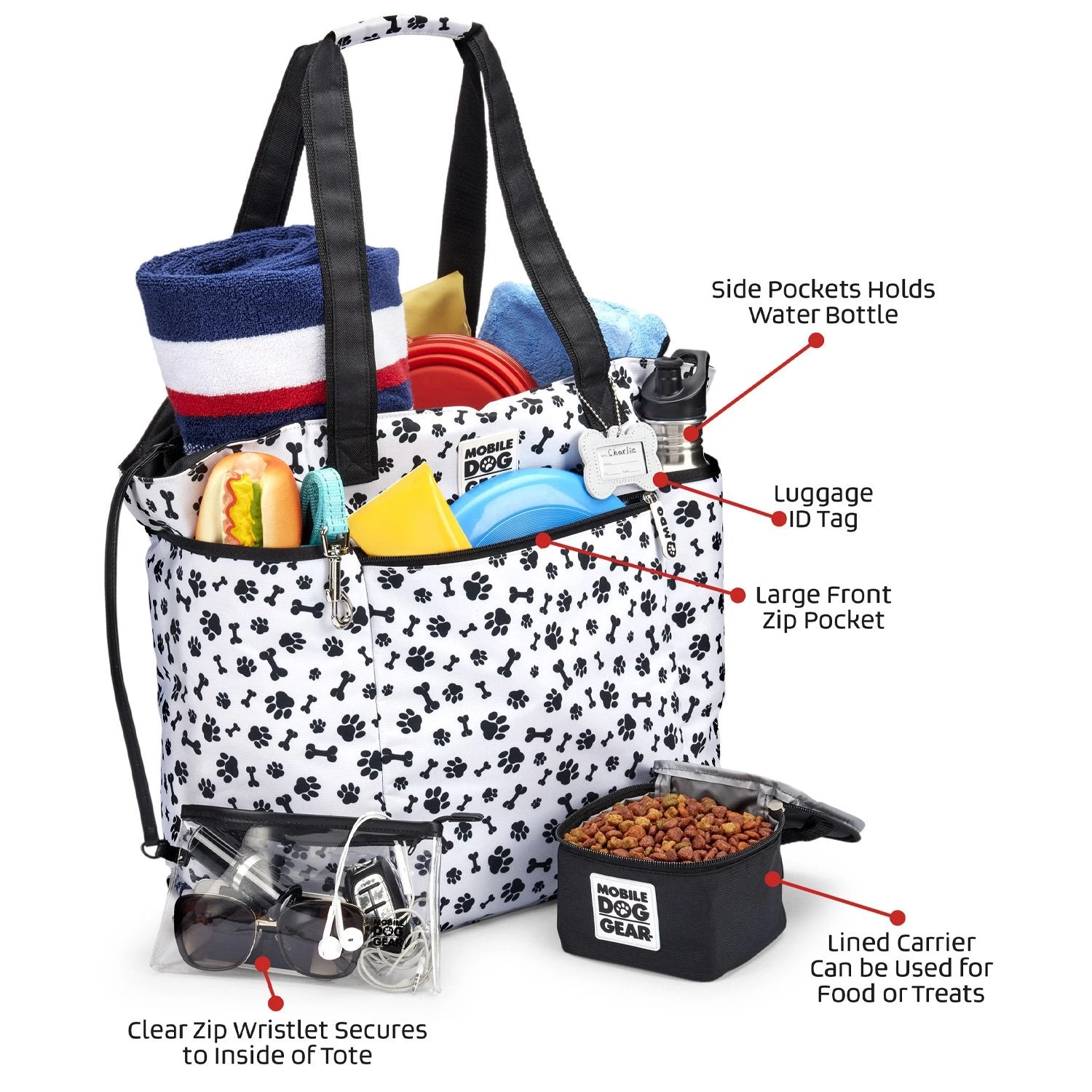 Mobile Dog Gear Dogssentials Tote Bag - Image 4